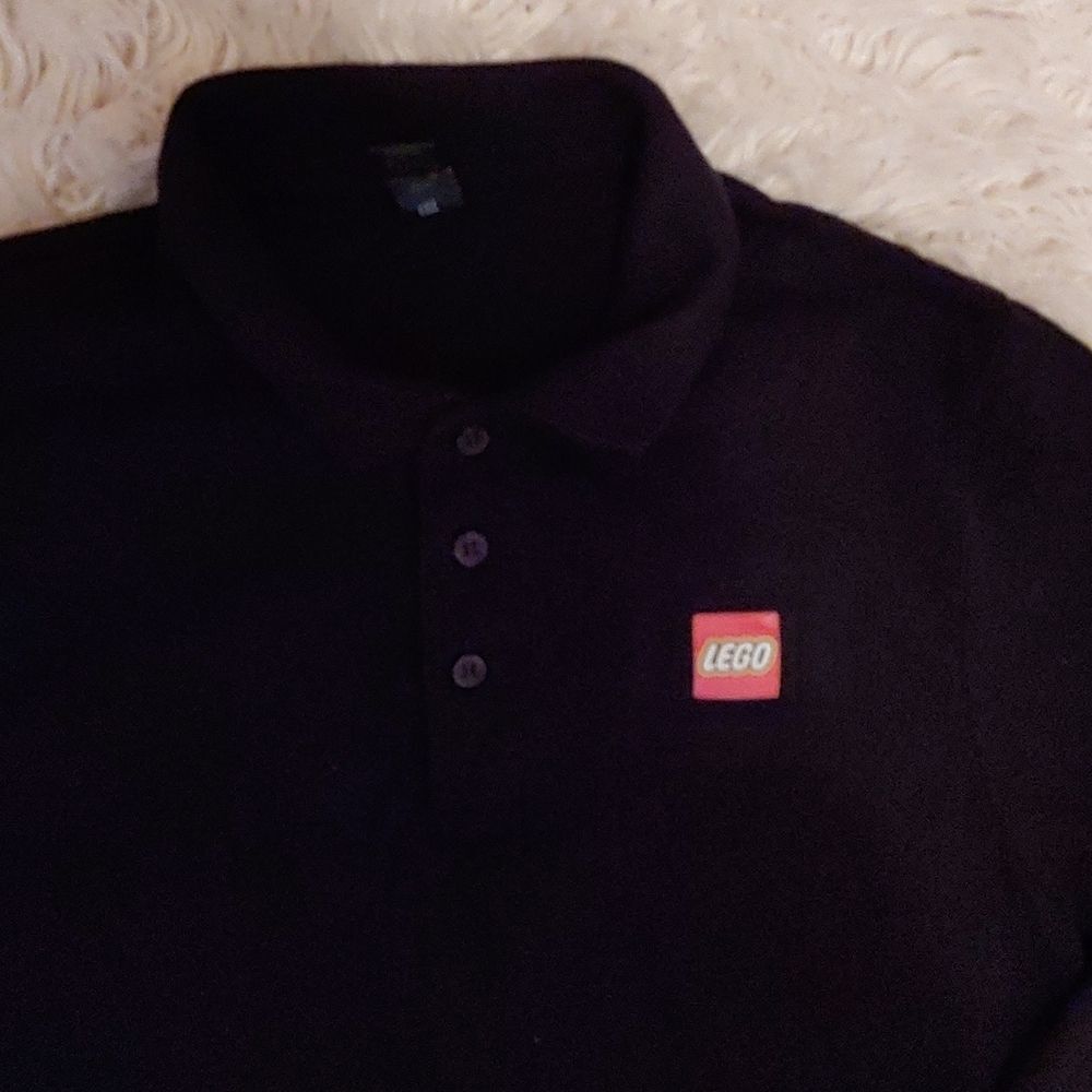 RARE Authenic Long Sleeved Unisex Lego Polo - Picture 2 of 9